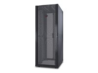 APC NetShelter SX Networking Enclosure with Sides - Rack - svart - 42U - TAA-kompatibel - för P/N: SC500RM1U, SCL500RM1UNC, SMTL750RM2UC, SMX2KRMLVNCUS, SMX3000HVTUS, SRT2200RMXLA-NC AR3140