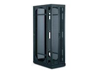 APC Netshelter VX Seismic Enclosure w/out Sides Black - Rack - svart - 42U - för P/N: SMTL3KRM2UCLNC, SMX1000CUS, SMX1500RM2UCNCUS, SMX3000HVTUS, SMX750C, SRT1000RMXLA-NC AR2145BLK