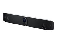 Poly Studio X72 - Utan nätsladd - allt-i-ett videobar - Certifierad för Microsoft-teams, Zoomcertifierad - svart - TAA-kompatibel A4MA3AA#AC3