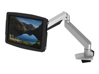 Compulocks Surface Pro 3-7 Space Enclosure Articulating Arm Mount - Hölje - Antistöld - för surfplatta - låsbar - aluminium - monteringsgränssnitt: 100 x 100 mm - skrivbord, disk-monteringsbar - för Microsoft Surface Pro 3, Pro 4, Pro 5, Pro 6, Pro 7, Pro 7+ 660REACH540GEB