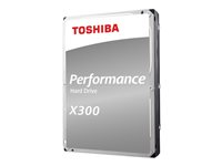 Toshiba X300 Performance - Hårddisk - 10 TB - inbyggd - 3.5" - SATA 6Gb/s - 7200 rpm - buffert: 256 MB HDWR11AUZSVA