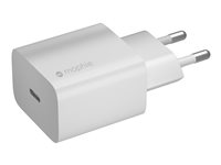 mophie - Strömadapter - 20 Watt - PD (USB-C) - vit - Europa 409907457