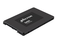 Micron 5400 PRO - SSD - 3.84 TB - inbyggd - 2.5" - SATA 6Gb/s - 256 bitars AES MTFDDAK3T8TGA-1BC1ZABYYT