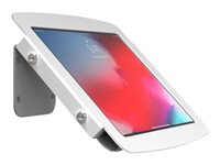 Compulocks iPad Pro 12.9" (3-6th Gen) Space Enclosure Counter Stand or Wall Mount - Hölje - för surfplatta - låsbar - höggradig aluminium - vit - skärmstorlek: 12.9" - väggmonterbar, monterbar på ytor, bänkskiva - för Apple 12.9-inch iPad Pro 101W299PSENW