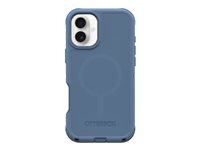 OtterBox Defender Series - Baksidesskydd för mobiltelefon - MagSafe-kompatibilitet - silikon - baby blue jeans (blå) - för Apple iPhone 16 Plus 77-95948
