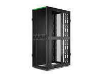 APC NetShelter SX Gen 2 - Rack skåp - 1991 H x 750 B x 1200 D mm, med sidor - golvstående - svart - 42U - 19" - TAA-kompatibel - för P/N: SC500RM1U, SRT2200RMXLAUS, SRT3000RMXLT-NC, SRTL2K2RM1UWC, SRTL3KRM1UIC AR3350B2