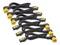 APC - Strömkabel - power IEC 60320 C13 till IEC 60320 C14 - 10 A - 61 cm - 90° anslutning - svart - Nordamerika - för P/N: SCL500RMI1U, SCL500RMI1UNC, SMT1000RM1U, SMTL750RMI2UC, SMX1500RM2UCNCUS AP8702R-NA