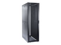 APC NetShelter SX Enclosure with Roof and Sides - Rack - svart - 48U - 19" - TAA-kompatibel - för P/N: SMTL750RM2UC, SMX2200R2HVNC, SMX3000HVTUS, SYH4K6RMT-TF3 AR3307