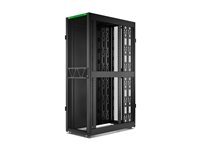 APC NetShelter SX Gen 2 - Rack skåp - 1991 H x 600 B x 1200 D mm, med sidor - golvstående - svart - 42U - 19" - TAA-kompatibel - för P/N: SC500RM1U, SRT2200RMXLAUS, SRT3000RMXLT-NC, SRTL2K2RM1UWC, SRTL3KRM1UIC AR3300B2