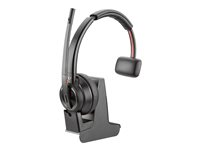 Poly Savi 8210-M Office - Savi 8200 series - headset - på örat - DECT / Bluetooth - trådlös - svart 8D3J8AA