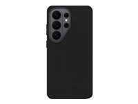 OtterBox Symmetry Series Cactus Leather - Baksidesskydd för mobiltelefon - kaktusläder, polyuretan - noir ash (svart) - för Samsung Galaxy S26 Ultra 77-99958