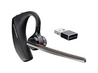 Poly Voyager 5200 UC - Headset - öronknopp - montering över örat - Bluetooth - trådlös - Certifierad för Microsoft-teams 206110-101