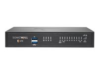 SonicWall TZ470 - Säkerhetsfunktion - 1GbE, 2.5GbE - ej återförs - skrivbord 02-SSC-6386