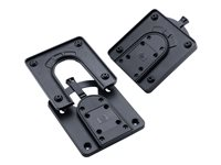 HP Quick Release - Monteringssats (snabbfrigöringskonsol) - för LCD-skärm/tunn klient - monteringsgränssnitt: 100 x 100 mm - för HP t430, t530, t628; Chromebox G2; EliteOne 800 G3, 800 G5; RP9 G1 Retail System EM870AT