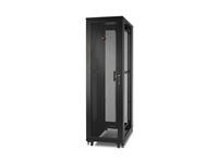 APC NetShelter SV - Rack skåp - svart - 42U - 19" - för P/N: SMTL750RM2UC, SMX3000HVTUS, SMX750C, SRT1000RMXLA-NC, SRT5KRMXLT-5KTF AR2400FP1