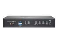 SonicWall TZ Series (Gen 7) TZ470 - Säkerhetsfunktion - med 3 års Essential Protection Service Suite och Cloud Secure Edge för 1 år SIA-Basic (10 användare) och 1 år SPA-Advanced (3 användare) - 1GbE, 2.5GbE - SonicWall Promotional Tradeup - skrivbord 03-SSC-3012