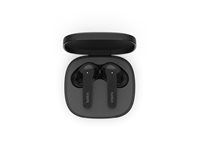Belkin SoundForm Flow - True wireless-hörlurar med mikrofon - inuti örat - Bluetooth - aktiv brusradering - svart AUC006BTBK