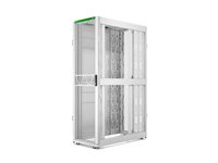 APC NetShelter SX Gen 2 - Rack skåp - 1991 H x 600 B x 1200 D mm, med sidor - golvstående - vit - 42U - 19" - TAA-kompatibel - för P/N: SC500RM1U, SRT2200RMXLAUS, SRT3000RMXLT-NC, SRTL2K2RM1UWC, SRTL3KRM1UIC AR3300W2