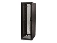 APC NetShelter SX Deep Enclosure with Sides - Rack skåp - svart - 42U - 19" - för P/N: SC500RM1U, SRT2200RMXLAUS, SRT3000RMXLT-NC, SRTL2K2RM1UWC, SRTL3KRM1UIC AR3300X717