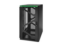 APC NetShelter - Rack - väggmontering - 24U - 19" - för P/N: SC500RM1U, SRT2200RMXLA, SRT2200RMXLAUS, SRT3000RMXLT-NC, SRTL2K2RM1UWC, SRTL3KRM1UIC AR124SM