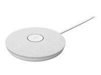 Logitech Rally Mic Pod - Mikrofon - vit - Skype-certifierat, Zoomcertifierad, Cisco Webex Certified - för Rally Bar, Plus; Room Solution Large 952-000038