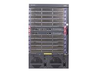 HPE FlexNetwork 7510 Switch with 2x2.4Tbps Fabric and Main Processing Unit - Switch - L4-L7 - Administrerad - 8 x 1 Gigabit / 10 Gigabit SFP+ + 2 x 40 Gigabit QSFP+ - rackmonterbar JD238C