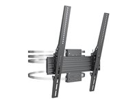 Multibrackets M Pro HD Series - Monteringssats (montering) - för platt panel - aluminium, stål - svart - skärmstorlek: 43"-86" - väggmonterbar, kolumn 7350022739475