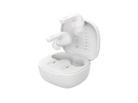 Belkin SoundForm Motion - True wireless-hörlurar med mikrofon - inuti örat - Bluetooth - aktiv brusradering - ljudisolerande - vit AUC010BTWH