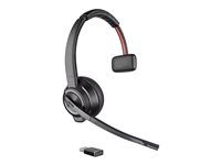 Poly Savi 8210 Office - Savi 8200 series - headset - på örat - DECT / Bluetooth - trådlös - svart - Zoomcertifierad 8D3K5AA
