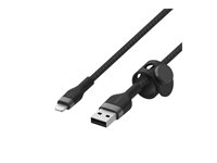 Belkin BoostCharge - Lightning-kabel - USB hane till Lightning hane - 3 m - svart CAA010BT3MBK