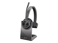Poly Voyager 4300 UC Series 4310 - För Microsoft Teams - headset - på örat - Bluetooth - trådlös - USB-A - Certifierad för Microsoft-teams 218471-02