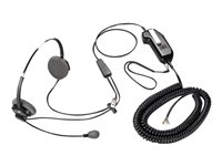Poly SupraPlus SDS 1031-17 - Headset - på örat - kabelansluten 8K7A7AA