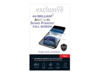 Insmat Exclusive AntiShard+ - Skärmskydd för mobiltelefon - helskärm, 4 H Brilliant - film - transparent 861-1697