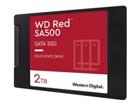 WD Red SA500 WDS200T1R0A - SSD - 2 TB - inbyggd - 2.5" - SATA 6Gb/s WDS200T1R0A