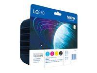 Brother LC970 Value Pack - 4-pack - svart, gul, cyan, magenta - original - bläckpatron - för Brother DCP-135C, DCP-150C, DCP-153C, MFC-235C, MFC-260C LC970VALBPDR