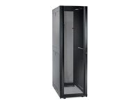 APC NetShelter SX Enclosure with Sides - Rack - svart - 42U - 19" - TAA-kompatibel - för P/N: SMTL750RM2UC, SMX2200R2HVNC, SMX3000HVTUS, SYH4K6RMT-TF3 AR3100