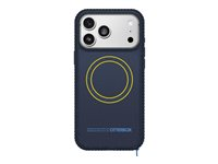 OtterBox Sole Series - Baksidesskydd för mobiltelefon - MagSafe-kompatibilitet - slitstark tyg - verkligt tyst (blå) - för Apple iPhone 17 Pro Max 77-99409
