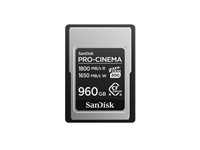 SanDisk PRO-CINEMA - Flash-minneskort - 960 GB - CFexpress typ A SDCFEA-960G-GN4NN