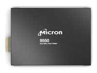 Micron 9550 MAX - SSD - Enterprise, Mixed Use - krypterat - 3.2 TB - inbyggd - E3.S - PCI Express 5.0 x4 (NVMe) - 256 bitars AES - TCG Opal Encryption 2.0, Self-Encrypting Drive (SED) - TAA-kompatibel MTFDLBQ3T2THB-1BK1DABYYR