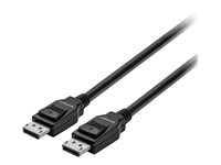 Kensington DisplayPort 1.4 (M/M) Cable, 6ft - DisplayPort-kabel - DisplayPort (hane) spärrad till DisplayPort (hane) spärrad - DisplayPort 1.4 - 1.83 m - stöd för 8K - svart K33021WW