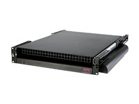 APC Rack Side Air Distribution 208/230V 50/60HZ - Fläktenhet - svart - 2U - för P/N: AP8702S-WWX340, AR3103SP, AR3106SP, SMTL3KRM2UCL, SMX2KR2UX145, SMX3KR2UNCX145 ACF202BLK