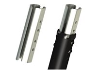 Multibrackets M Pro - Monteringskomponent (intern stångkoppling) - stål - svart - stångmontering (paket om 2) 7350073734191