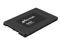 Micron 5400 MAX - SSD - 3840 GB - inbyggd - 2.5" - SATA 6Gb/s - 256 bitars AES MTFDDAK3T8TGB-1BC1ZABYYT