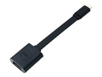 Dell - USB-adapter - USB-C (hane) till USB typ A (hona) - USB 3.1 - 13.2 cm - svart DBQBJBC054