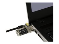 Kensington ClickSafe Ultra - Master Coded - Låskabel för notebook K64681US