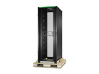 APC NetShelter SX Gen 2 - Rack skåp - 750 W x 1200 D mm, 1134 kg, stötdämpande förpackning - golvstående - svart - 42U - 19" AR3350SPB2