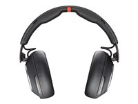 Poly Voyager Surround 85 - Voyager Surround 80 series - headset - fullstorlek - Bluetooth - trådlös - aktiv brusradering - USB-C via Bluetooth-adapter - svart - UC-certifierad 8G7T7AA
