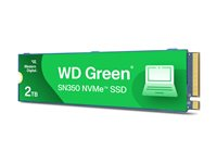 WD Green SN350 NVMe SSD WDS200T3G0C-00AZL0 - SSD - 2 TB - inbyggd - M.2 2280 - PCIe 3.0 x4 (NVMe) WDS200T3G0C-00AZL0